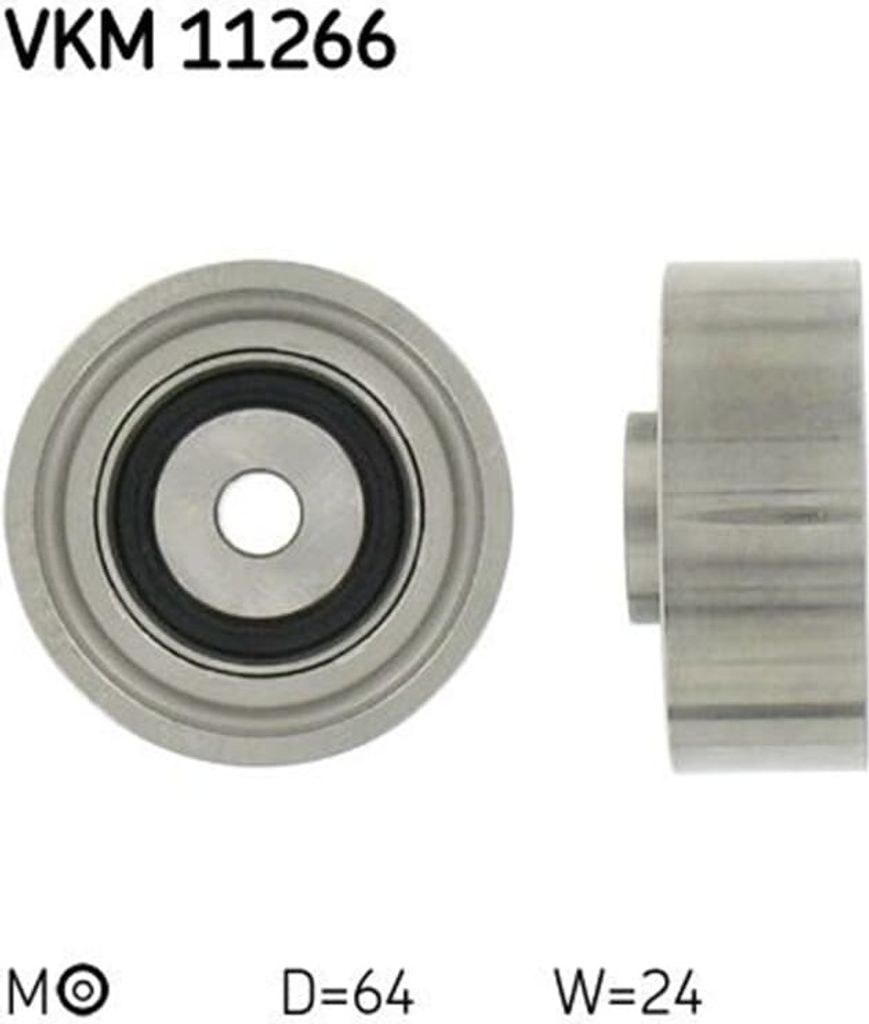SKF Spannrolle für Zahnriemen für Audi 100 A6
