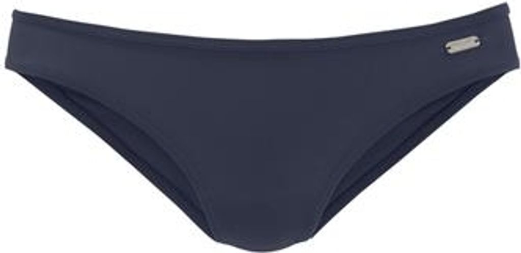 Venice Beach Bikini-Hose Normal navy solid 46