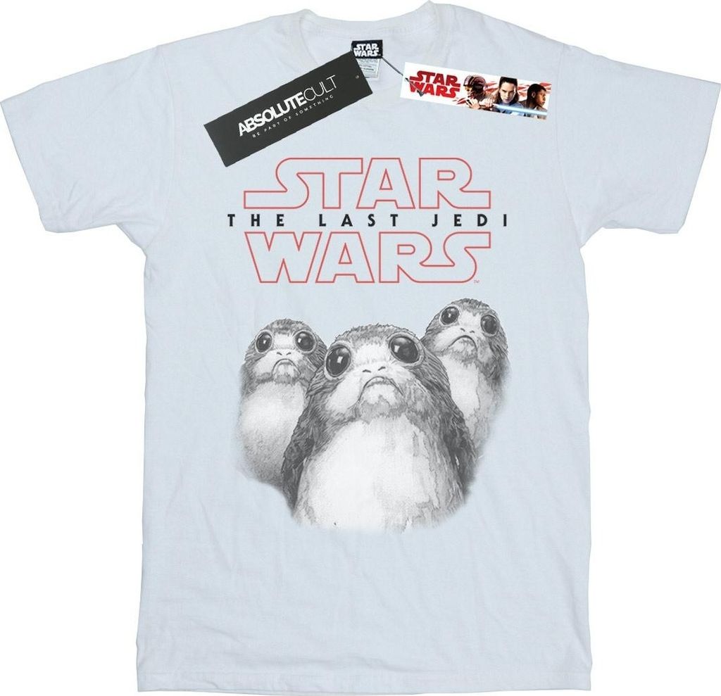 Star Wars - "The Last Jedi" T-Shirt für Damen BI45381 (L) (Weiß)