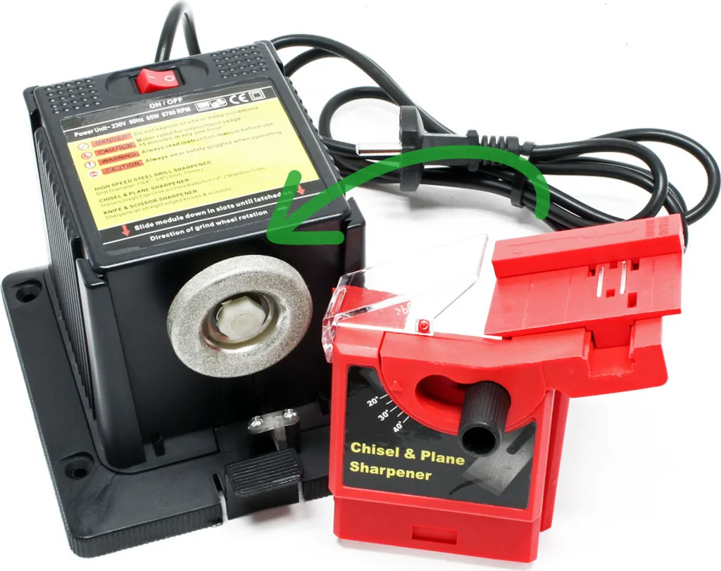 Affûteuse multifonctions 65W pour couteaux ciseaux et forets MS-200 - 4