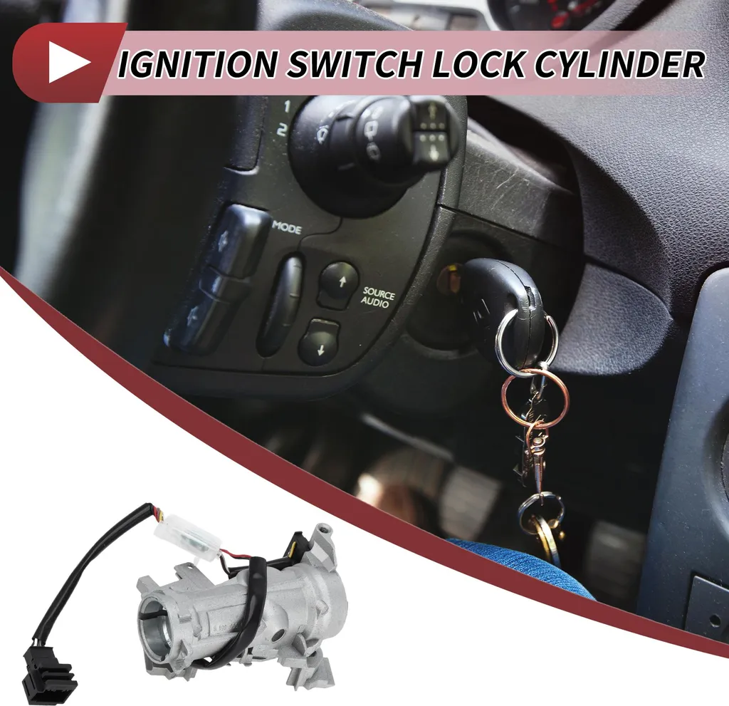 Cylindre de Serrure d'Allumage en Métal Renforcé pour VW 5C6905841