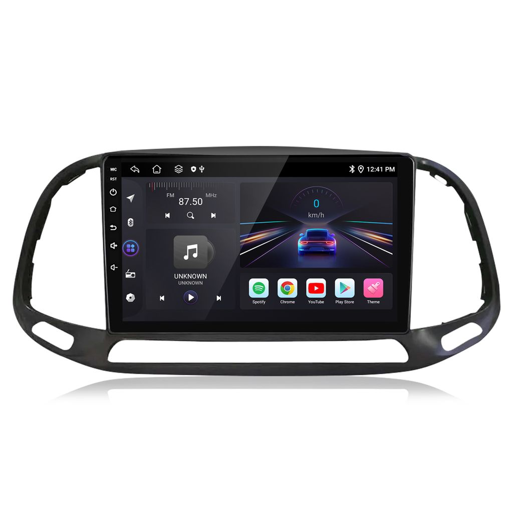 Autoradio Carplay 9 pouces 2+64 Go pour Fiat Doblo Cargo Image du produit 