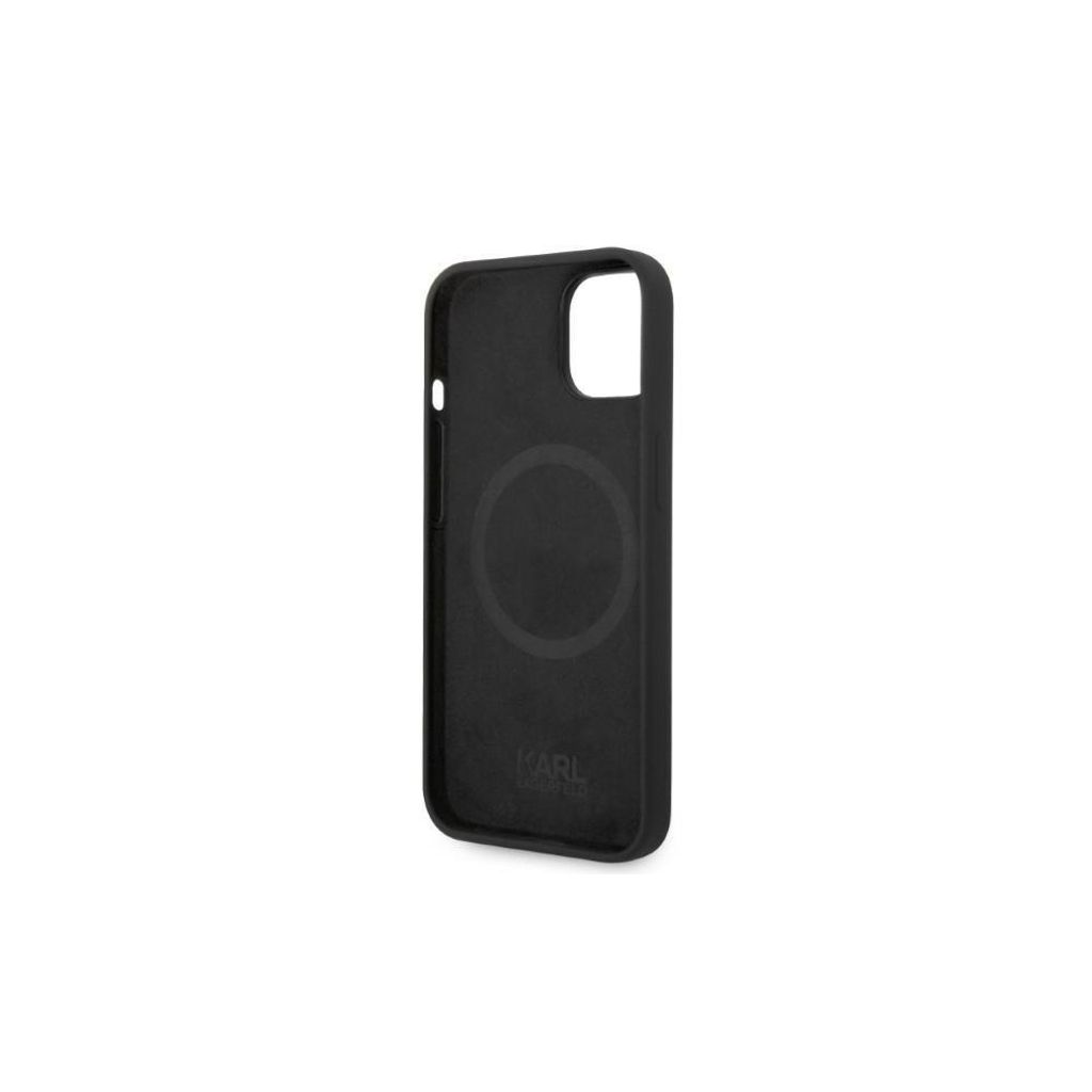 CG MOBILE Karl Lagerfeld Hülle Für IPhone 14 Pro – Silikon Hardcase Mit Karl & Choupette Motiv