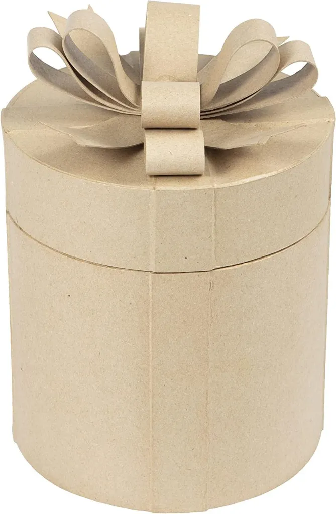 Boîte Cadeau à Décorer Décopatch BT081C : Support Papier Mâché 2pc - 4