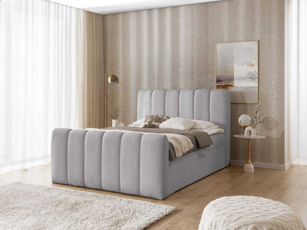 YOURHOUSE24 Boxspringbett Chloe Doppelbett Bettgestell Lattenrost (Farbe: Catch Me 24, Größe: 180x200 cm)