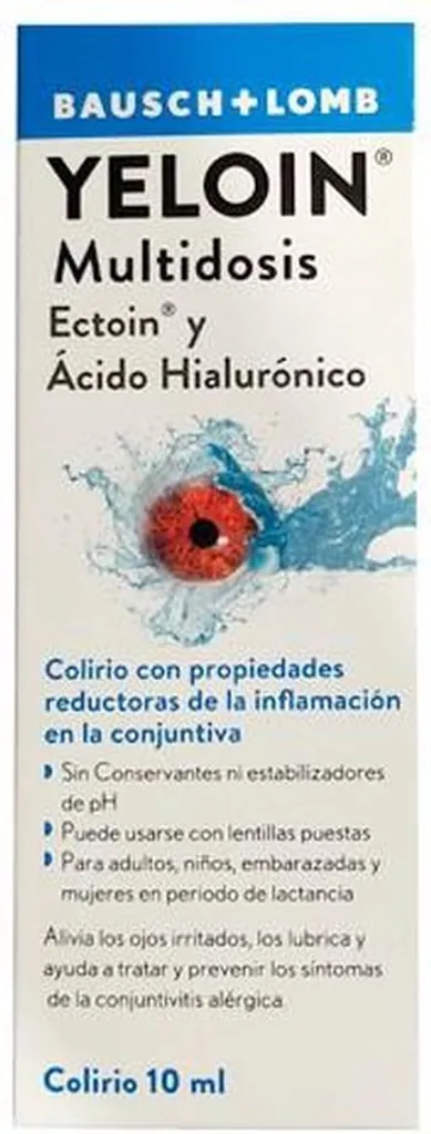 Yeloin Augenlösung 2% 10 ml - Collirio Ectoina per Occhi Irritati
