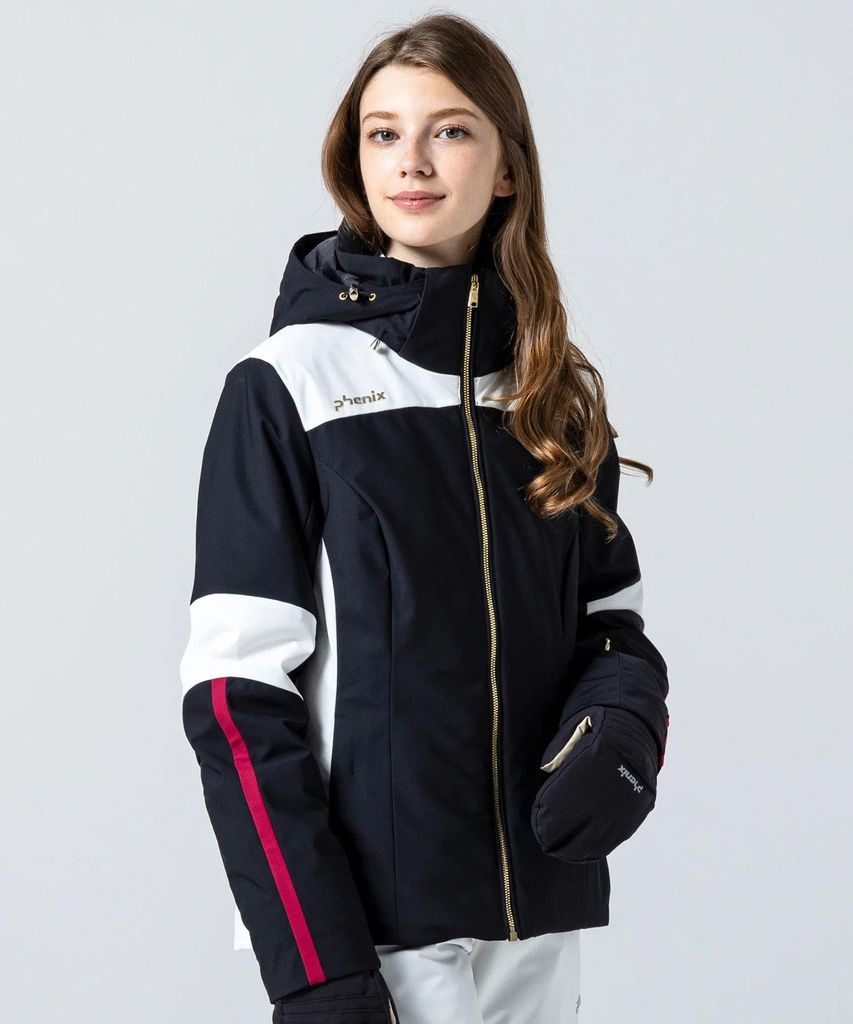 Damen-Skijacke Phenix Sporty Elegant Schwarz Größe: M