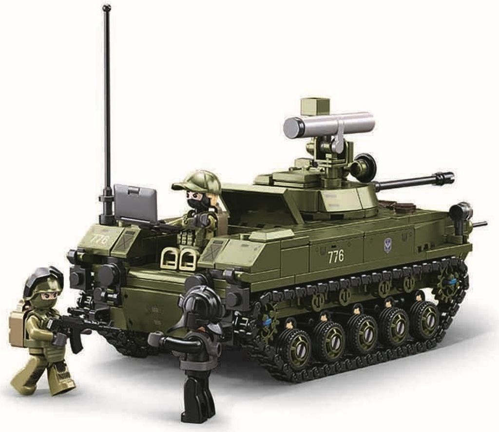 Mattoncini Sluban Model M38-B1250 BMD-2S in scala 1:35 Immagine del prodotto 