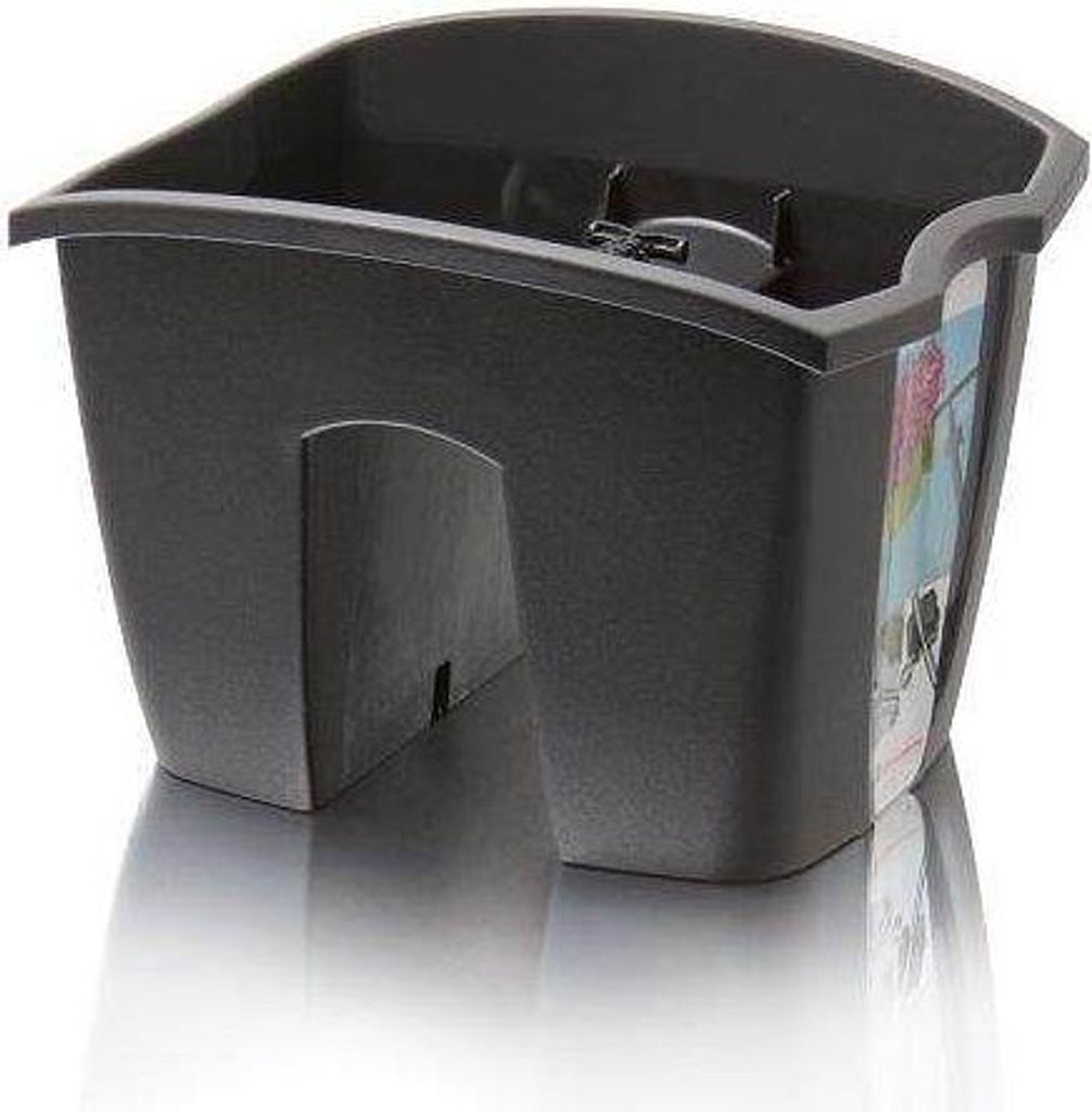 Truhlík na zábradlí CROWN 24,2 cm - barva: antracit Image du produit 