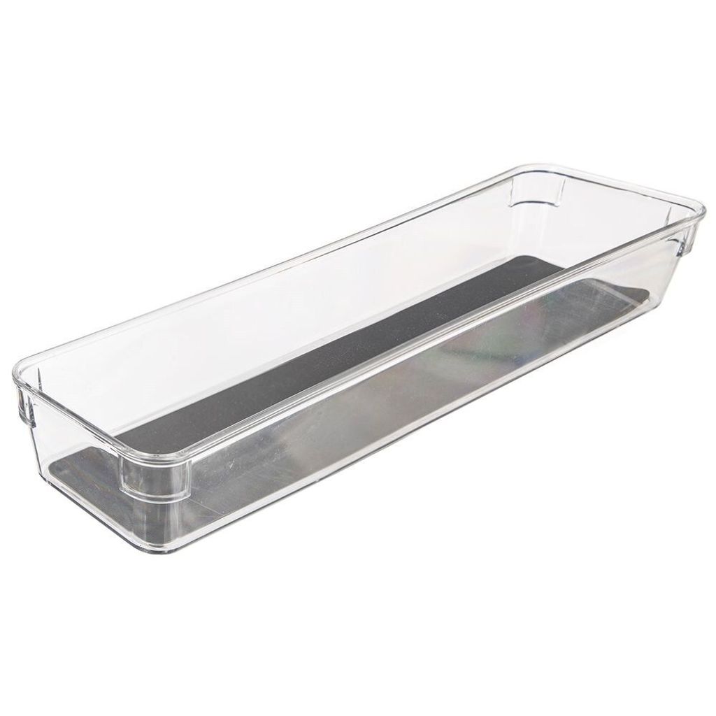 Boîte de rangement transparente avec pieds antidérapants et Image du produit 