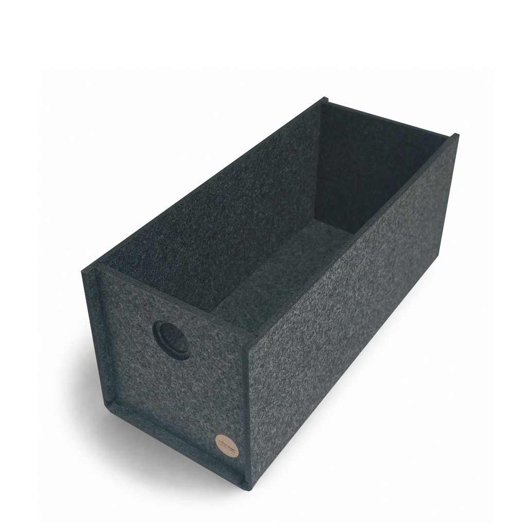Aufbewahrungsbox CARGA Filz 40 x 17 x 17 cm ohne Deckel in Produktbild 