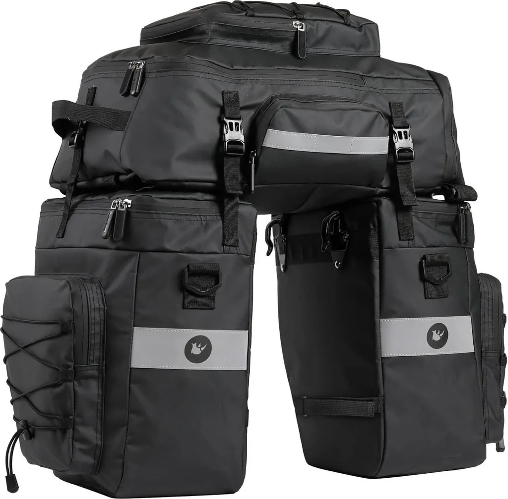 Sac à dos vélo amovible et sacoche 75L étanche haute résistance BAIGIO