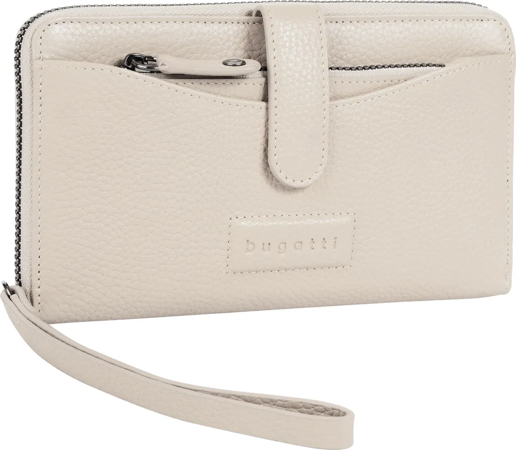 bugatti portafoglio Elsa Zip Wallet White avorio - 9