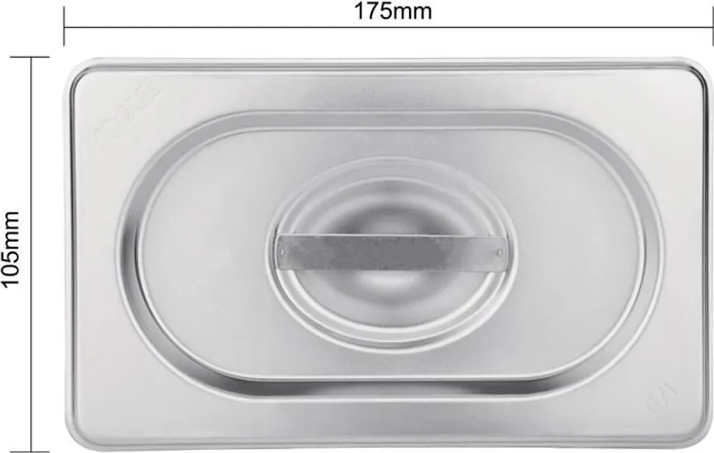 Coperchio Inox Vogue GN 1/4 - L'Accessorio Indispensabile per lo Chef - 5