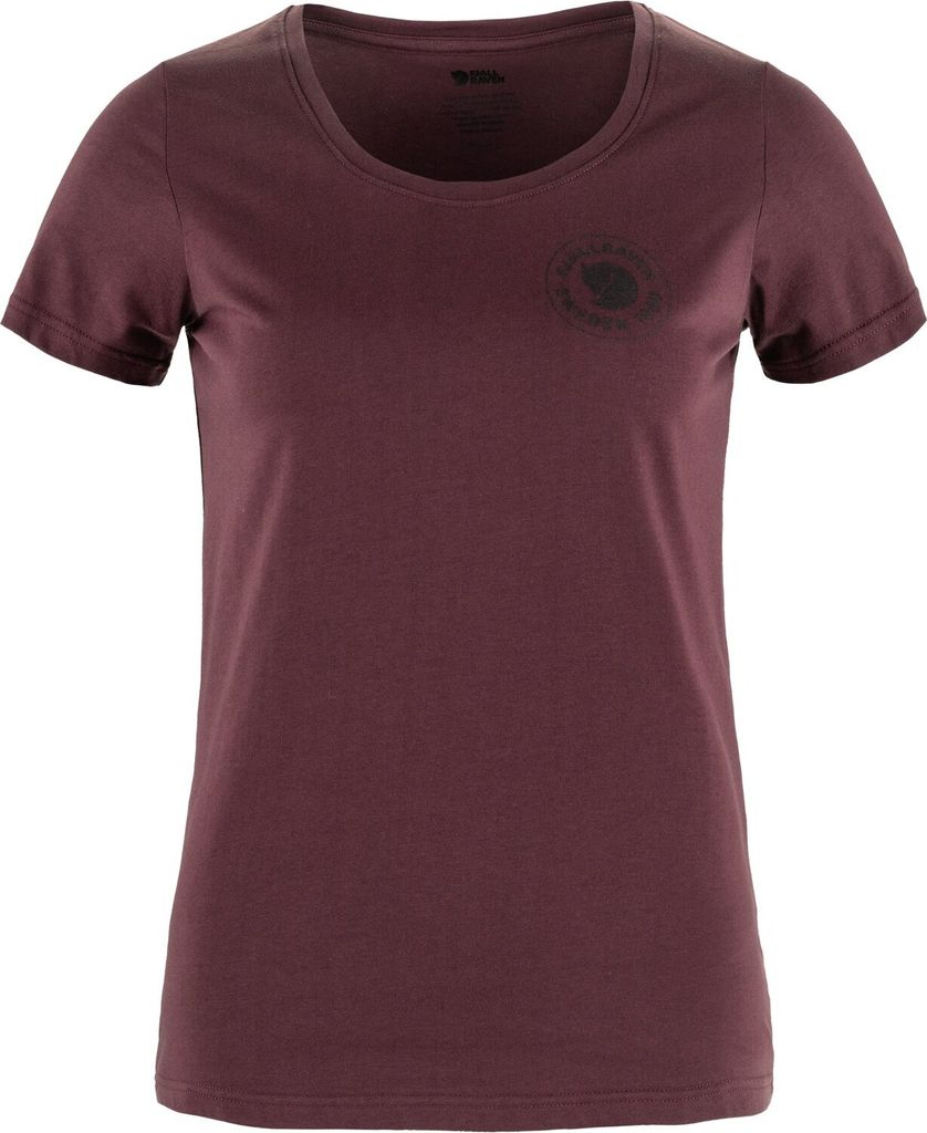 Fjällräven FJÄLLRÄVEN 1960 Logo T-Shirt W Port Rot Rot XL
