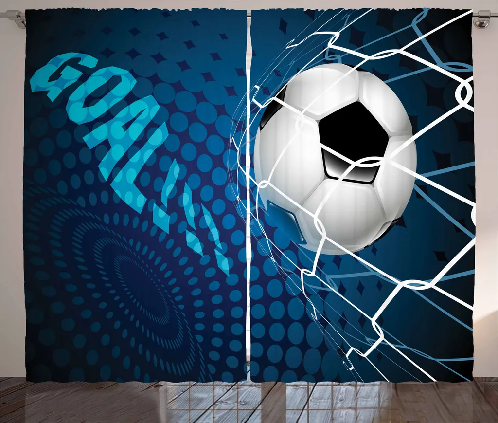 ABAKUHAUS Tenda Rustica Calcio 280x175cm | Universale Soggiorno