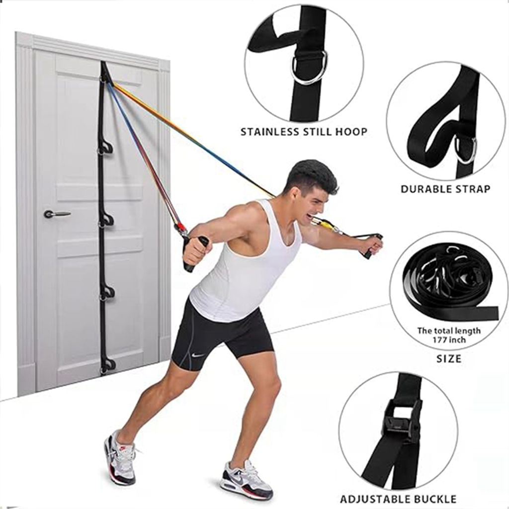 2x Übungs-Türanker Für Widerstandsbänder & Gummibänder – Ideal Für Yoga, Fitness & Home-Workouts