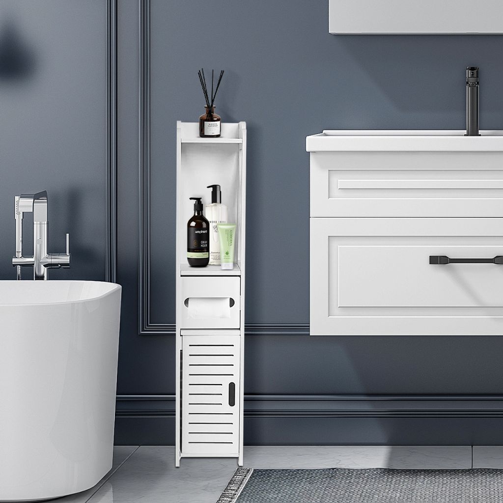 Badschrank Badregal Badkommode Toilettenschrank Badezimmer Produktbild 
