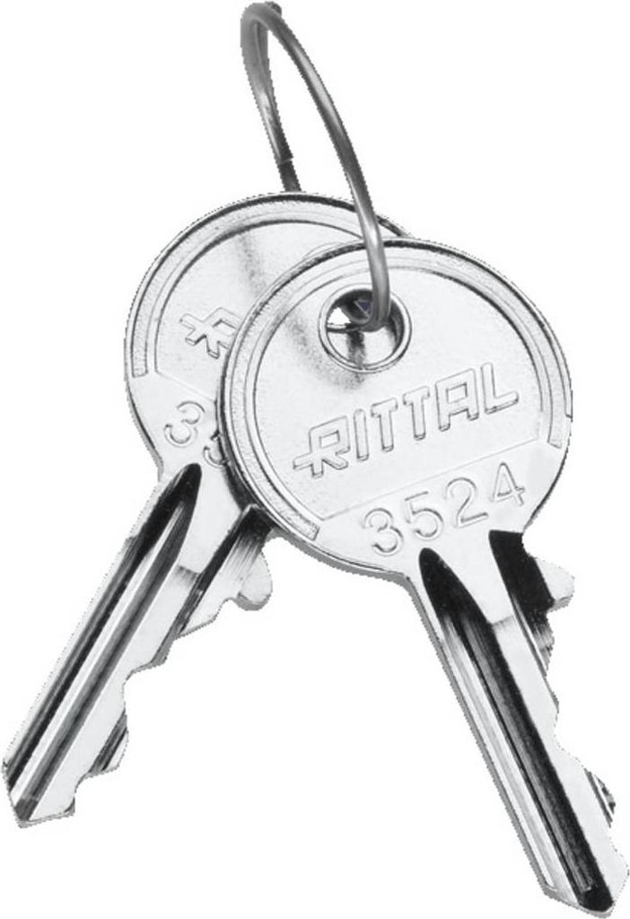 Rittal Schaltschrank-Schlüssel 3524E 2 Stück Produktbild 