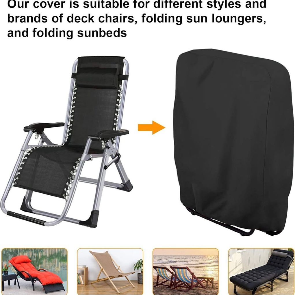 2x Gartenstühle Abdeckung Gartenmöbel Schutzhülle Produktbild 3