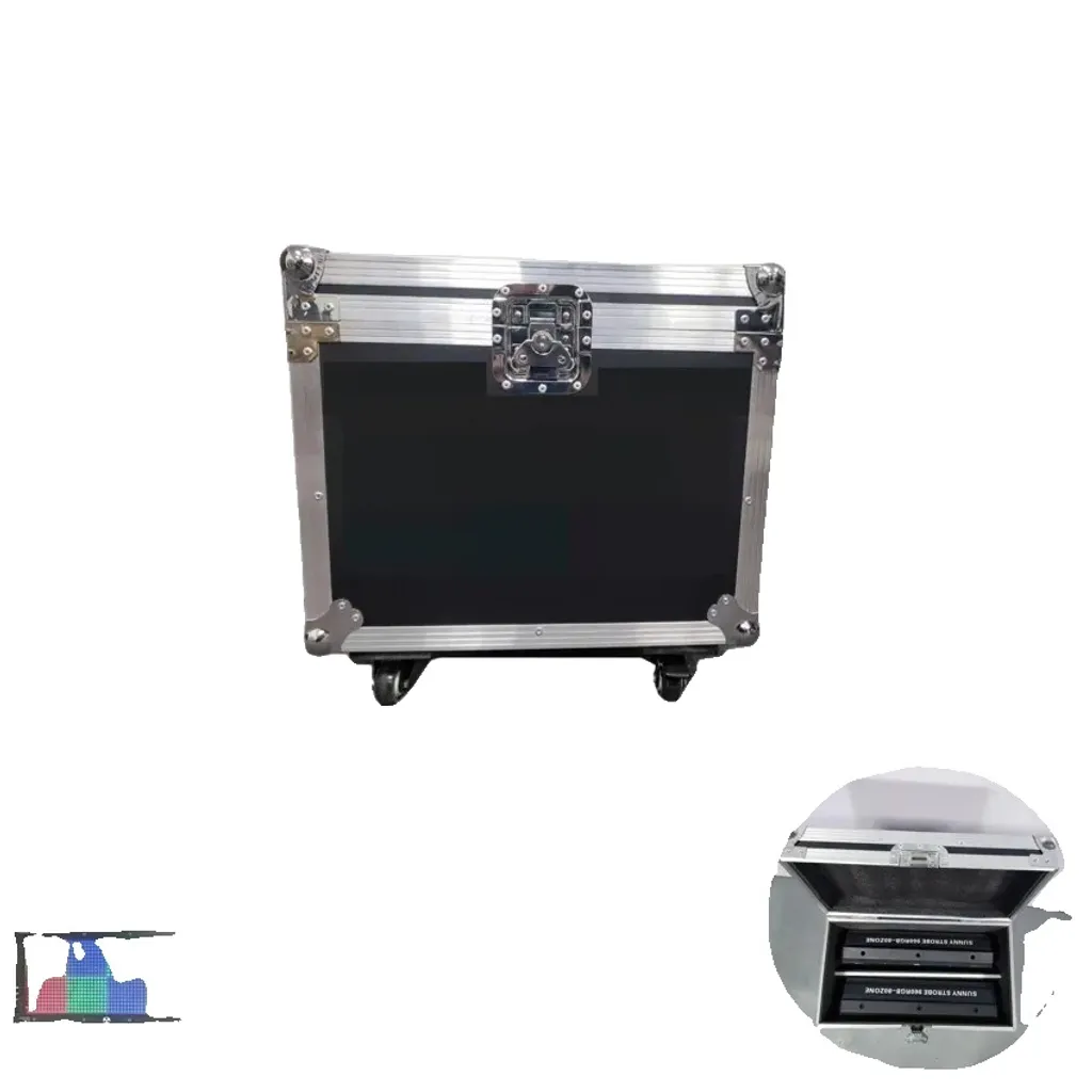 Stroboscope LED RGB 1000W Haute Intensité avec Pilotage DMX Intégré