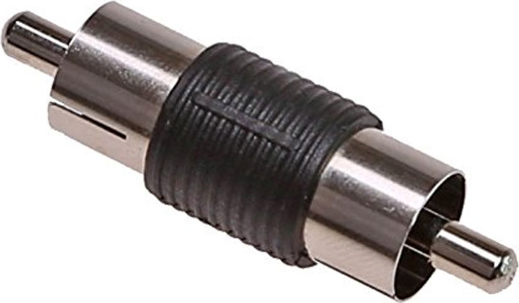 Carmedien Cinchadapter Stecker auf Stecker Cinch Adapter Cinchstecker Chinch Cynch