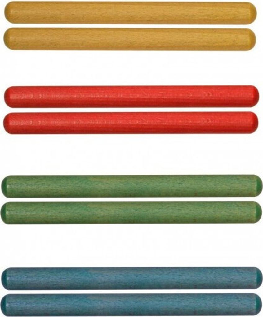 Claves Happy Kidz en bois de hêtre, multicolores, couleur : Image du produit 
