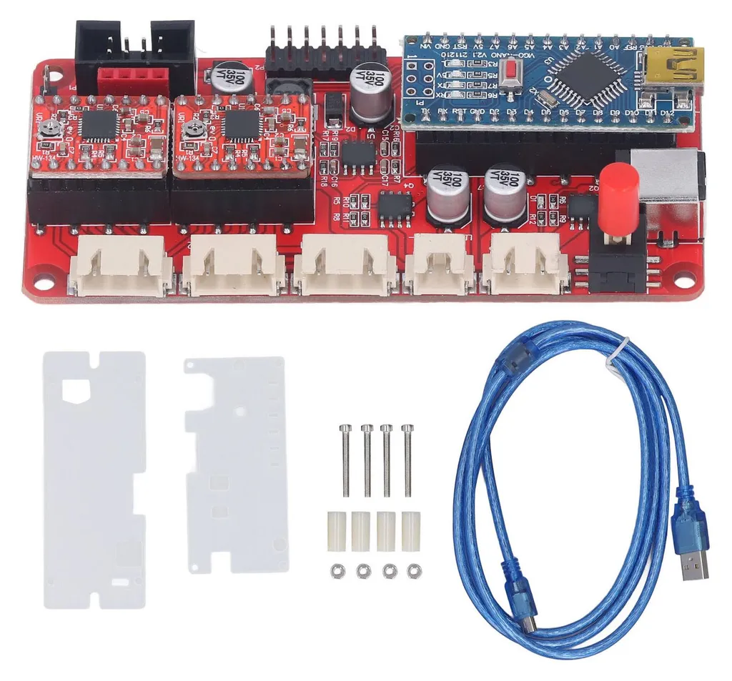 Pilote Laser USB Contrôleur CNC Double Axe Y GS13487 Câble 5 Broches