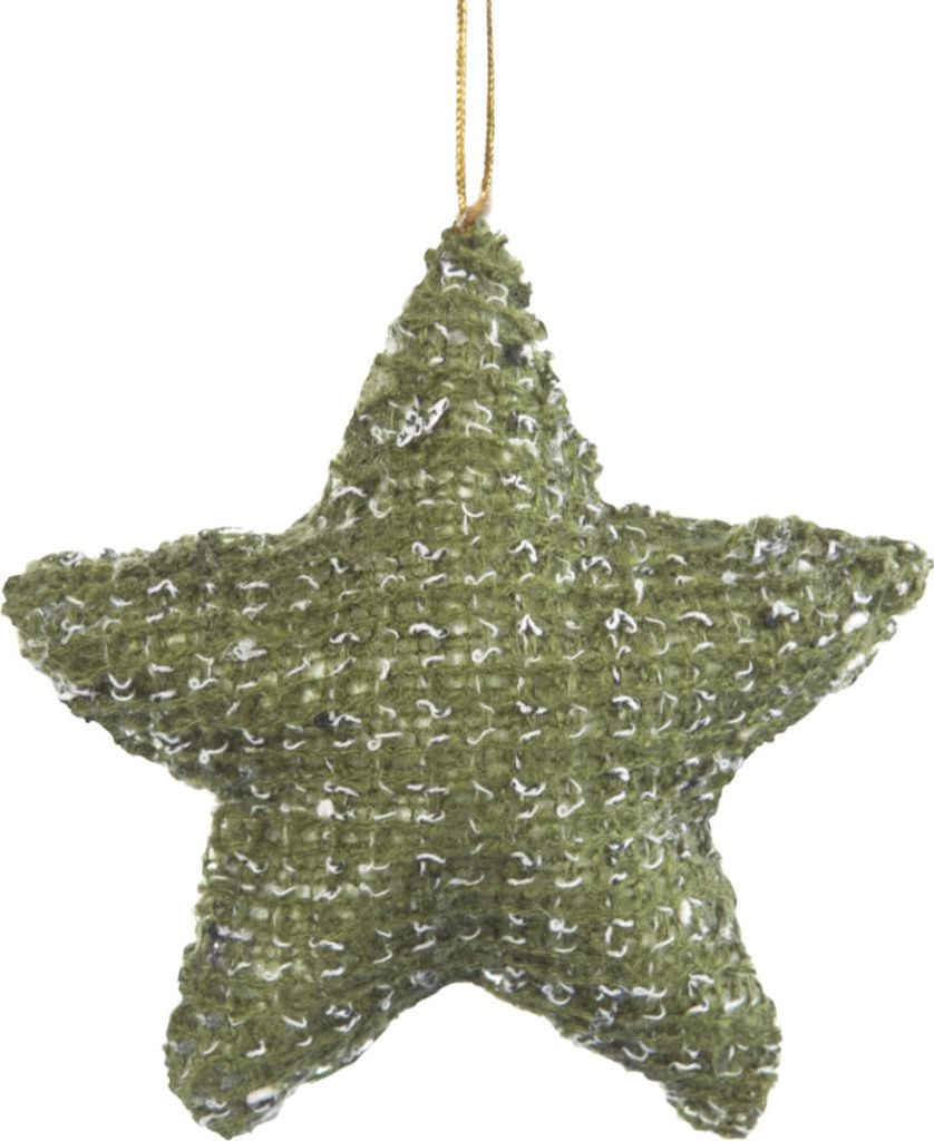 Sternanhänger mit Stoffbezug 3x10x10 cm D/IRIN1 Eurofirany