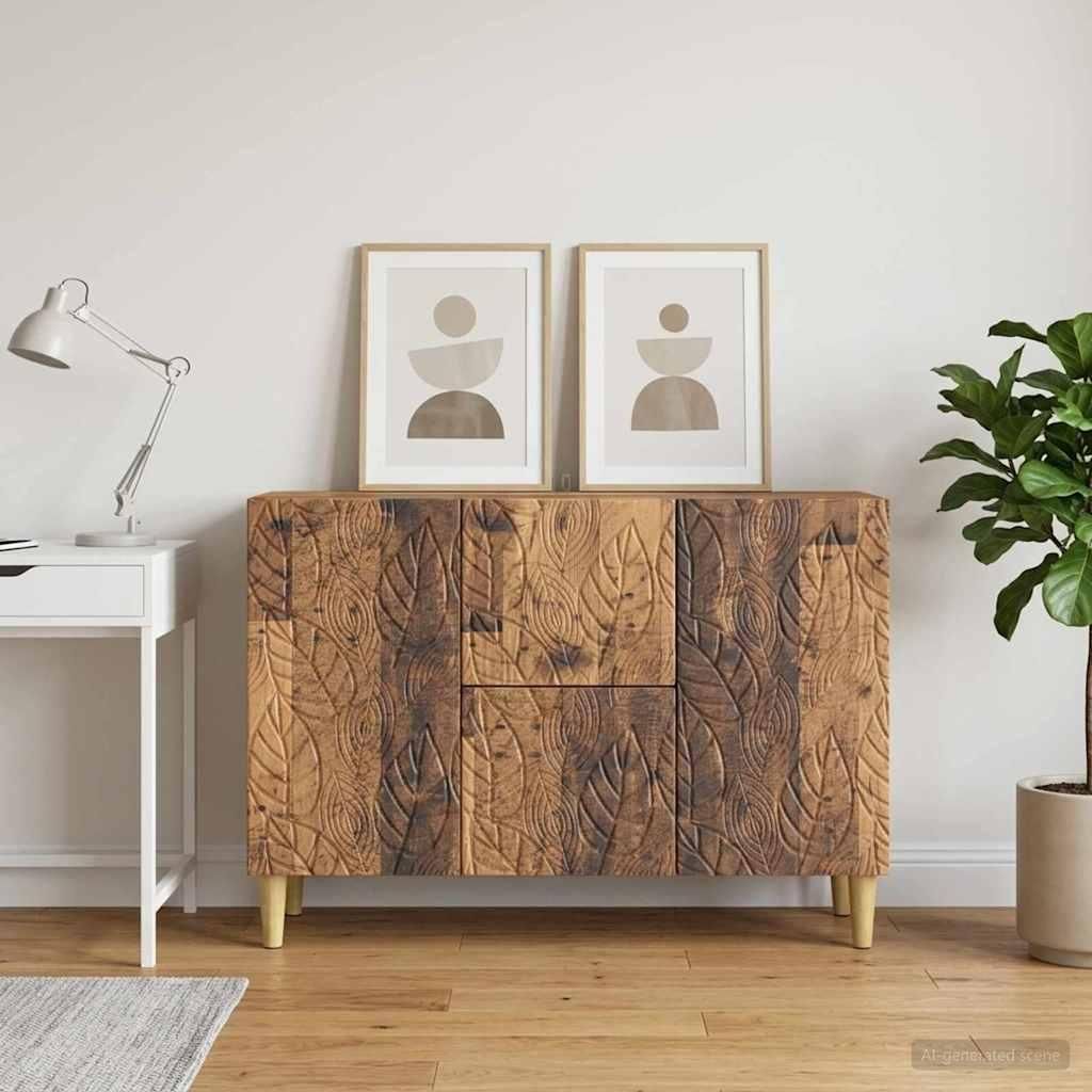 vidaXL, aparador de madera, 89 x 34,5 x 60 cm Imagen del producto 