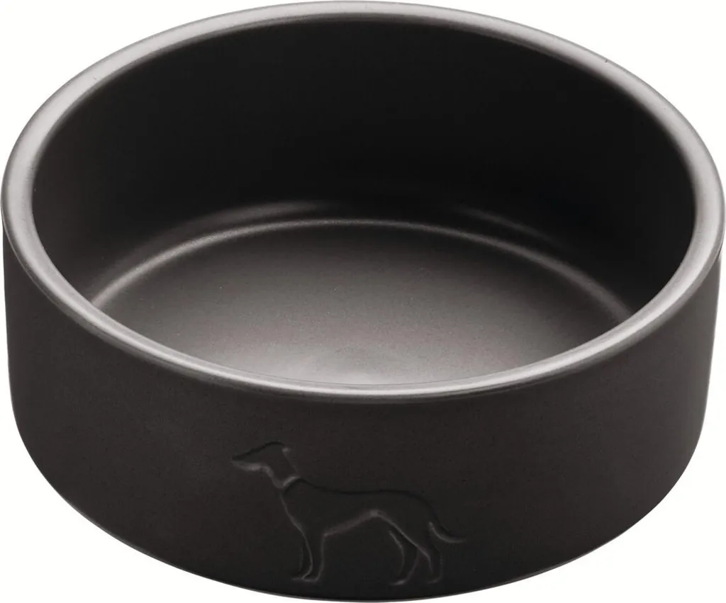 Écuelle en céramique pour chien Hunter Osby 550 ml design anthracite