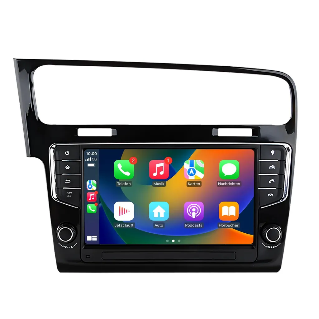 Android Radio 64 GB per VW Golf 7 2013-2017 Navigatore Carplay Bluetooth DAB+ Radio Comandi al volante