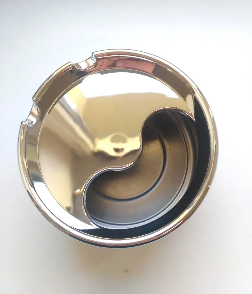 Cendrier extérieur Twix en inox pour terrasse et balcon - Modèle 80x50 mm