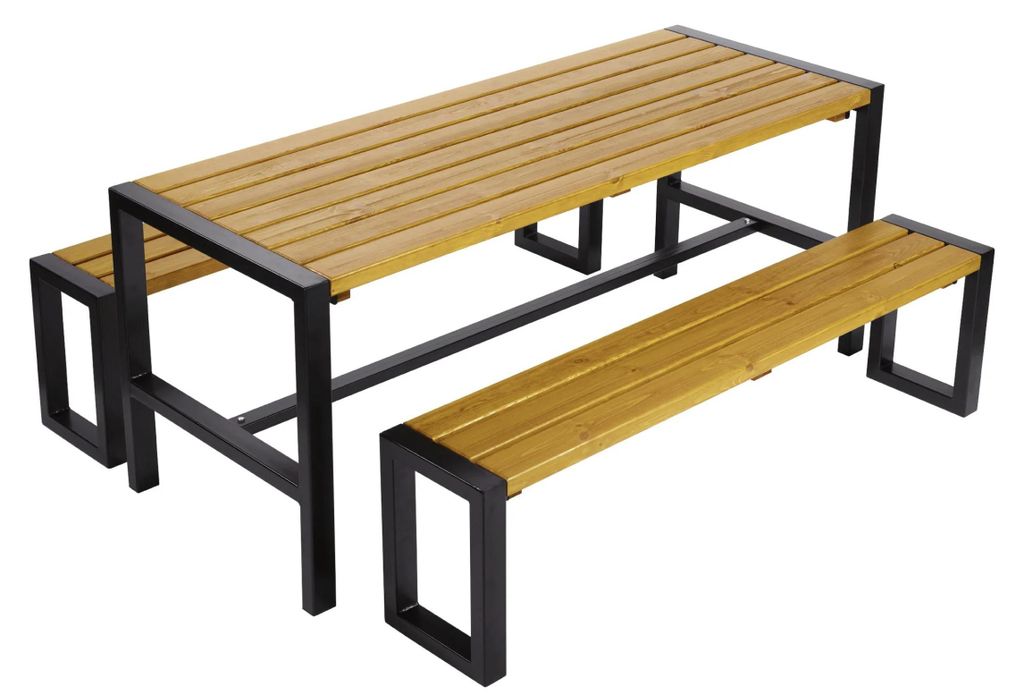 Zestaw namiotowy MODERN 180 x 70 (stół + 2 ławki) Zdjęcie produktu 