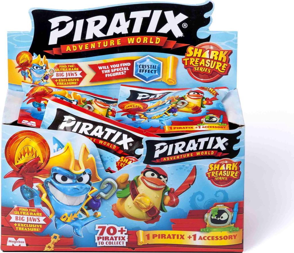 Piratix Shark Treasure One Pack 1szt.mix