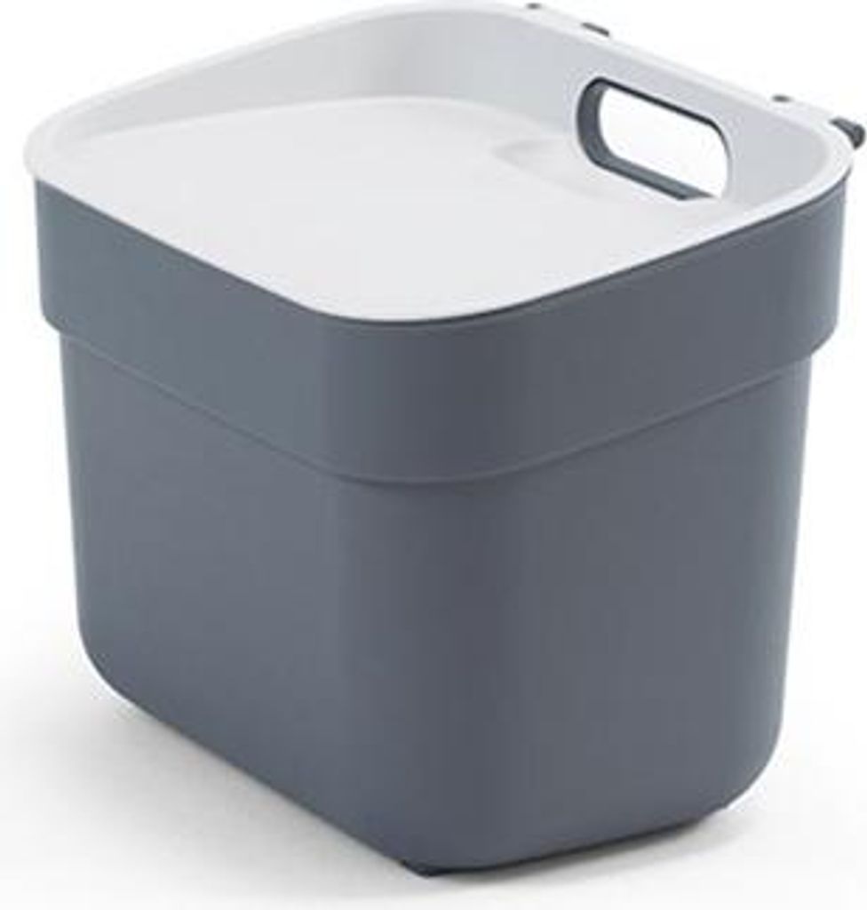 Poubelle 5 L 25 X 19 X H20 Cm Gris Foncé - Ready To Collect Image du produit 