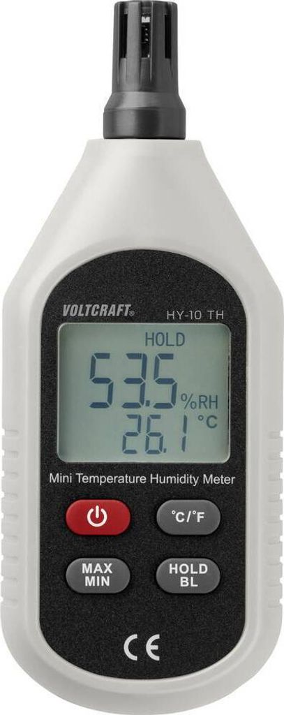 VOLTCRAFT HY-10 TH Luftfeuchtemessgerät (Hygrometer) 0 % rF Produktbild 