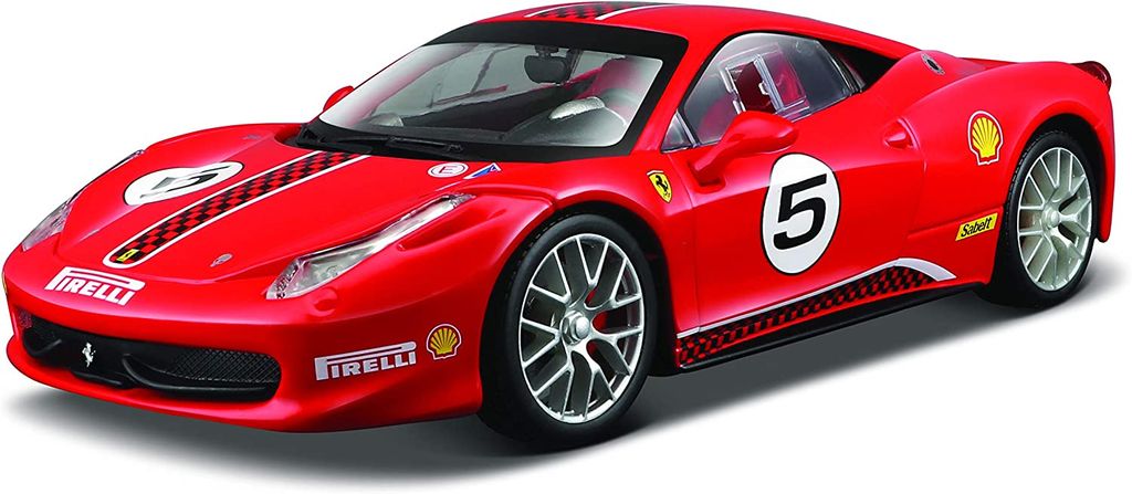 Bburago Ferrari 458 Challenge 1:24 rot Produktbild 