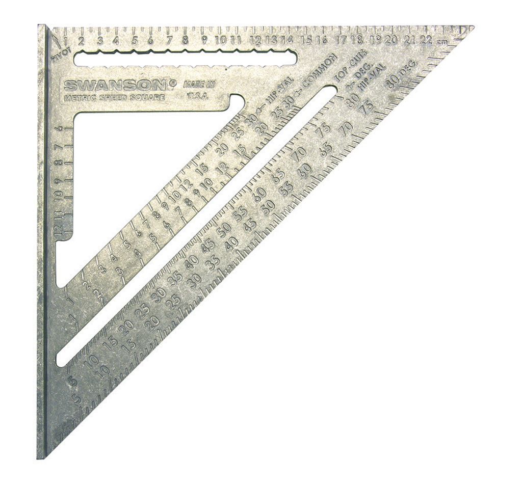 SWANSON Aluminium Dachdeckerwinkel, 250mm, 425g Metric Produktbild 