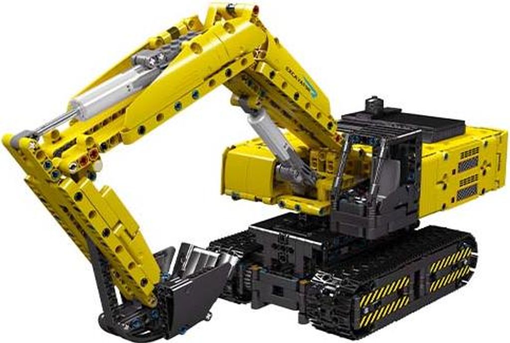 BR1CKS GmbH Mechanical Digger Yellow inkl 1