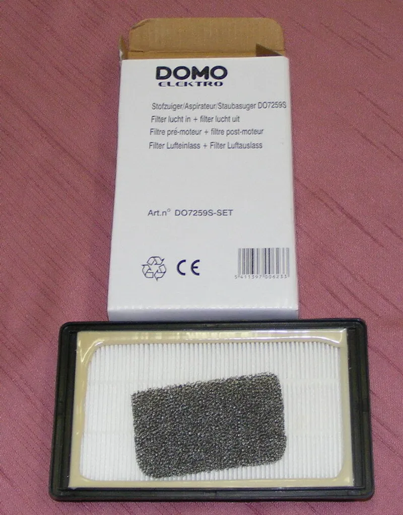 Kit Filtri Ricambio HEPA H13 + Filtro Motore Aspirapolvere Ciclonico