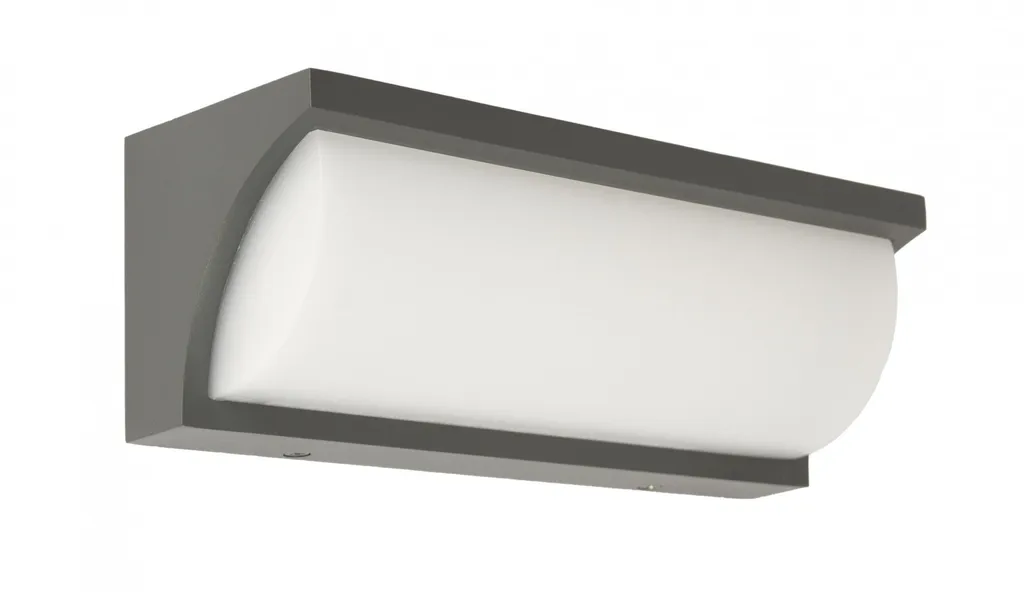 Lampe murale extérieure LED étanche IP65 gris anthracite design moderne