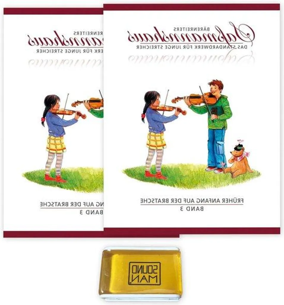 Kit de démarrage pour alto complet lot de 2 avec étui rigide et colophane