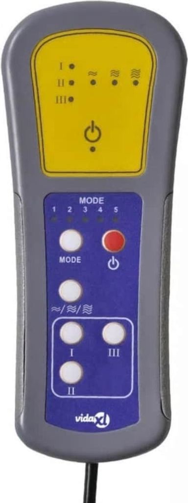 vidaXL Massagesessel Schwarz Kunstleder Produktbild 7