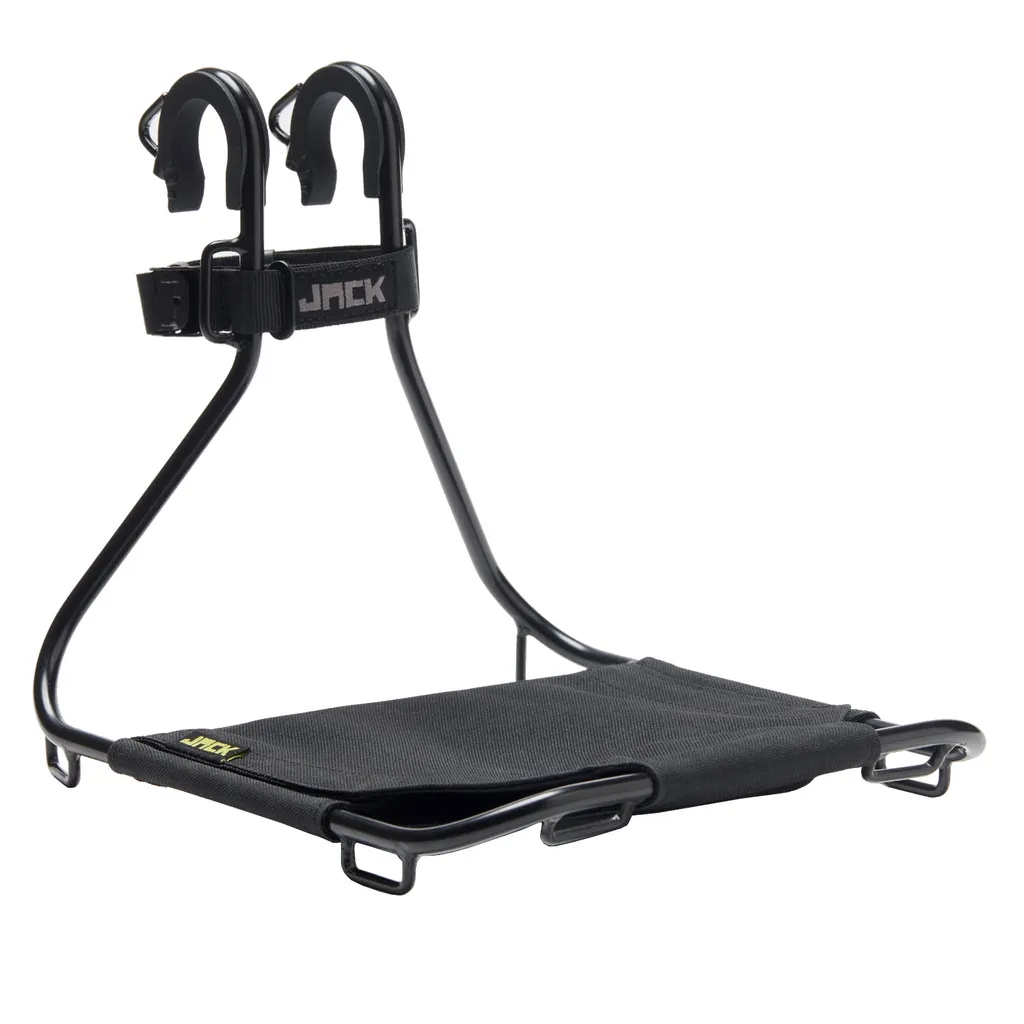 Porte-bagages de guidon sans outils Jack The Bike Rack Noir Jaune