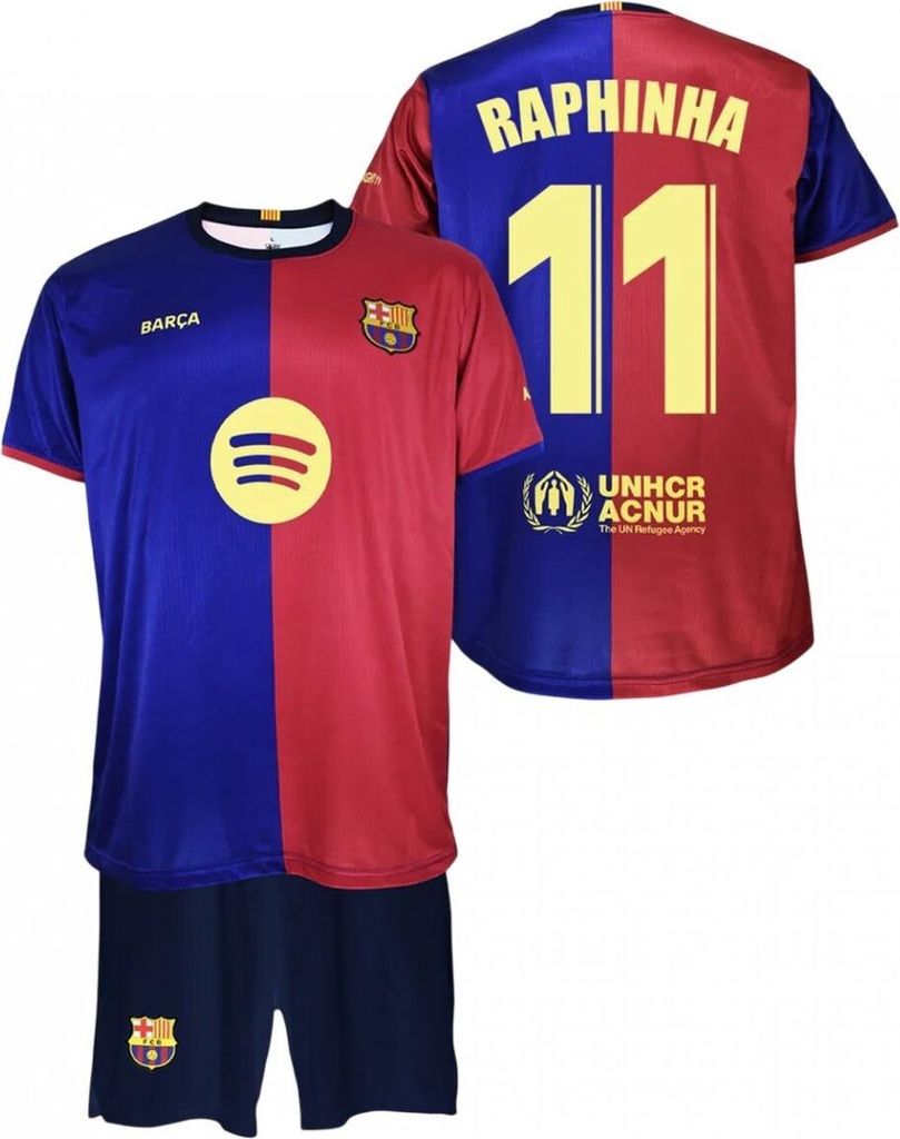 FC Barcelona Kids Shirt Boys Raphinha Home 2024/25 152 Zdjęcie produktu 