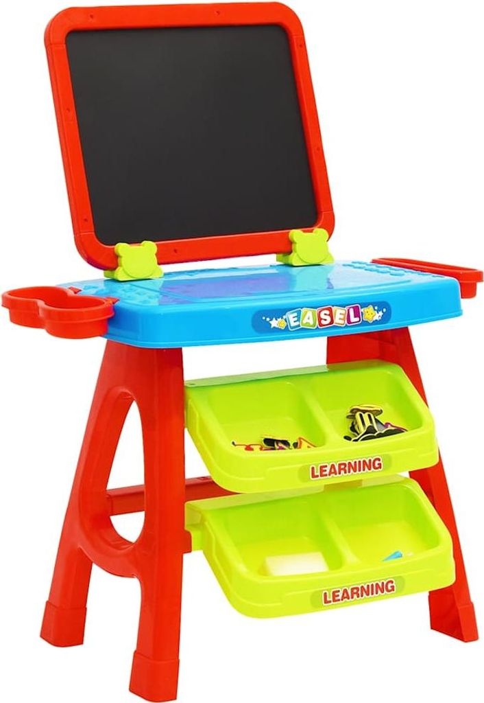 vidaXL 3-1 Staffelei für Kinder Lern-Set