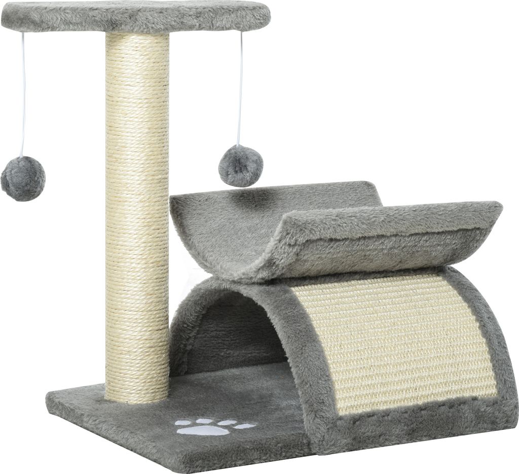 PawHut Kratzbaum klein Katzenkratzbaum Spielbaum Kratzstamm Produktbild