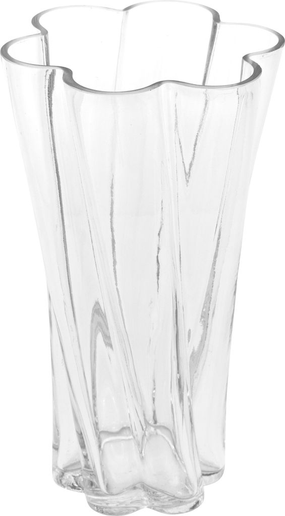 Atmosphera createur d'interieur - Vase "noeli" transparent h25,5cm
