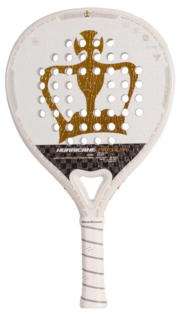 Raquette de padel Black Crown Hurricane Pro 3.0 pour contrôle et précision